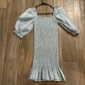 Maternity Denim Dress